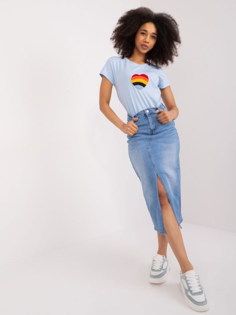 Bluzka RV-BZ-9633.05X jasny niebieski L/XL Bluzka RV-BZ-9633.05X jasny niebieski L/XL