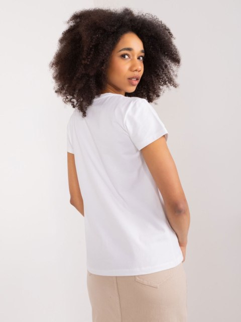 Bluzka RV-BZ-9634.13 biały L/XL Bluzka RV-BZ-9634.13 biały L/XL