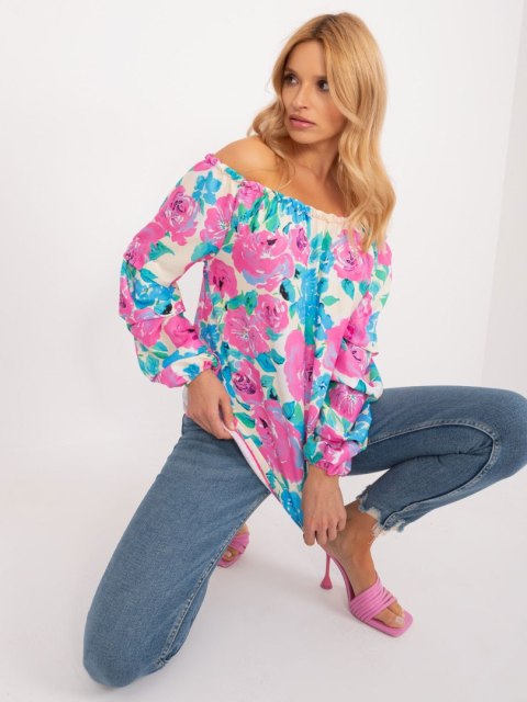 Bluzka WN-BZ-8281.59 niebieski L/XL Bluzka WN-BZ-8281.59 niebieski L/XL