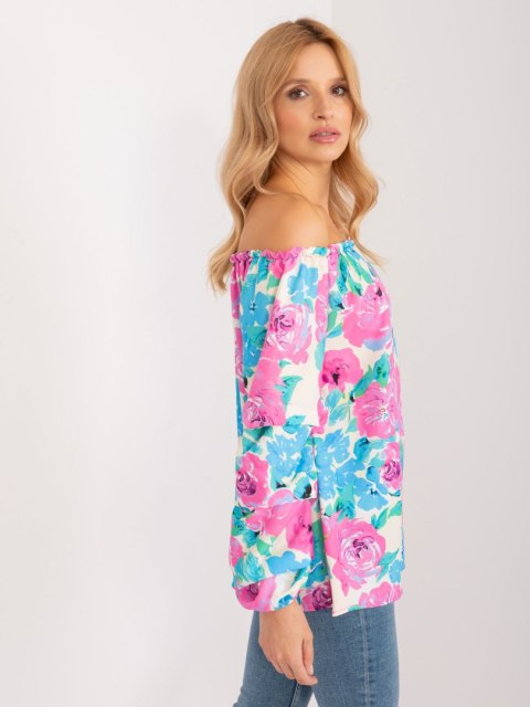 Bluzka WN-BZ-8281.59 niebieski L/XL Bluzka WN-BZ-8281.59 niebieski L/XL