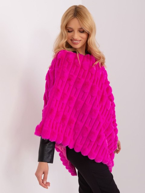 Poncho AT-PN-2347.16 fuksjowy Poncho AT-PN-2347.16 fuksjowy