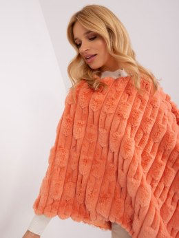Poncho AT-PN-2347.16 pomarańczowy
