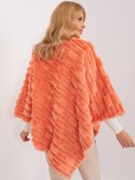 Poncho AT-PN-2347.16 pomarańczowy