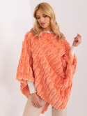 Poncho AT-PN-2347.16 pomarańczowy