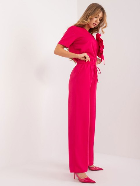Spodnie LK-SP-509586.39 fuksjowy S/M Spodnie LK-SP-509586.39 fuksjowy S/M