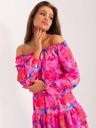 Sukienka WN-SK-8282.32 ciemny różowy L/XL