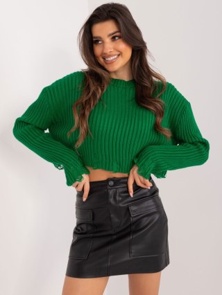 Sweter BA-SW-4074.06 zielony