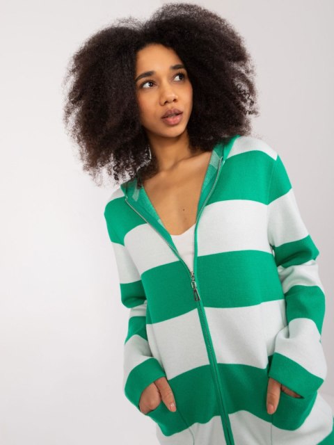 Sweter PM-SW-B426.38X biało-zielony L/XL Sweter PM-SW-B426.38X biało-zielony L/XL