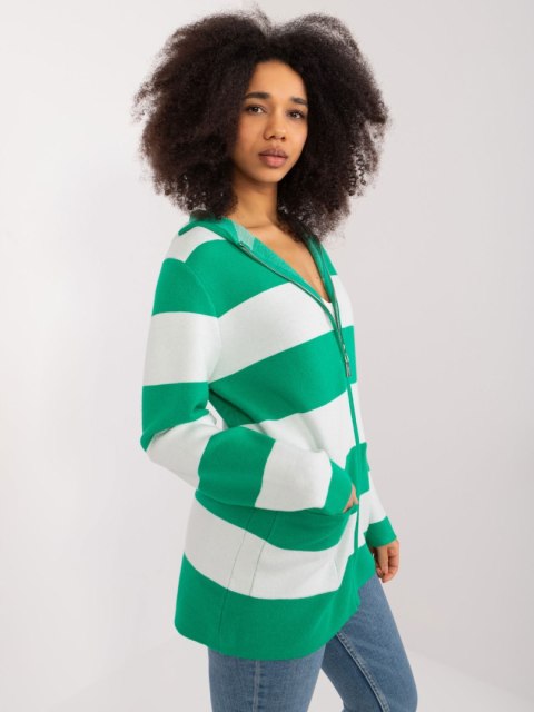 Sweter PM-SW-B426.38X biało-zielony L/XL Sweter PM-SW-B426.38X biało-zielony L/XL