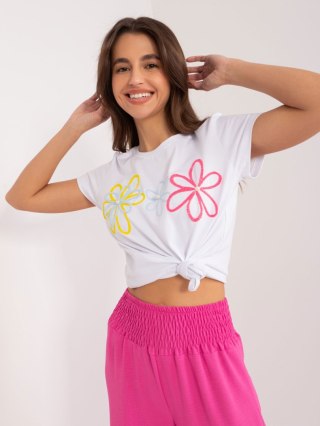 T-shirt RV-TS-9648.30 biały S/M