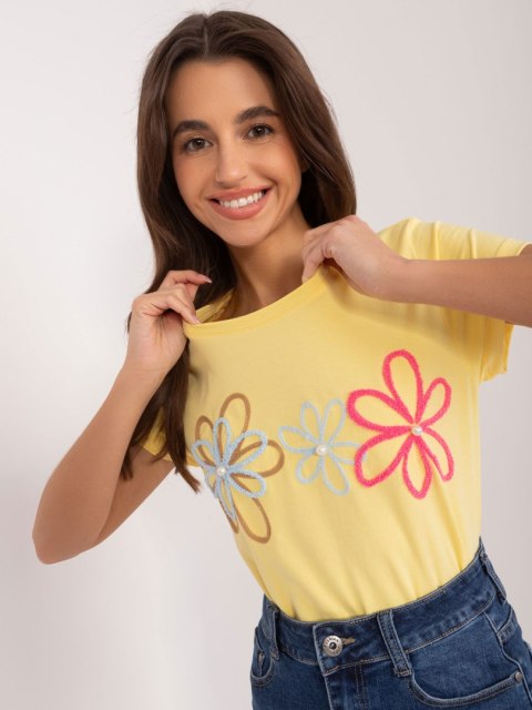 T-shirt RV-TS-9648.98 żółty L/XL T-shirt RV-TS-9648.98 żółty L/XL