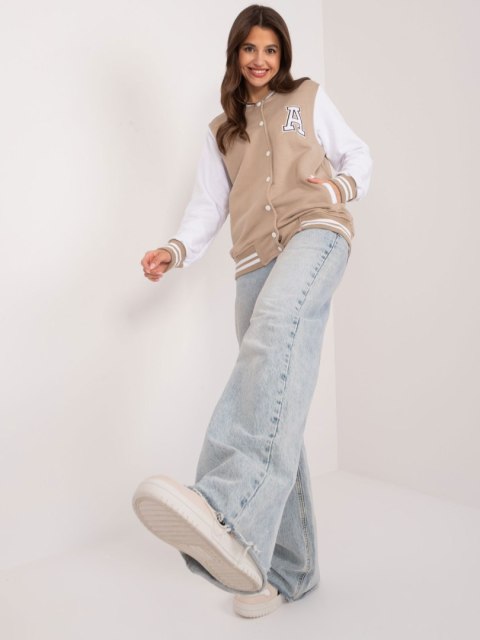 Bluza RV-BL-7670.31 beżowy S/M Bluza RV-BL-7670.31 beżowy S/M