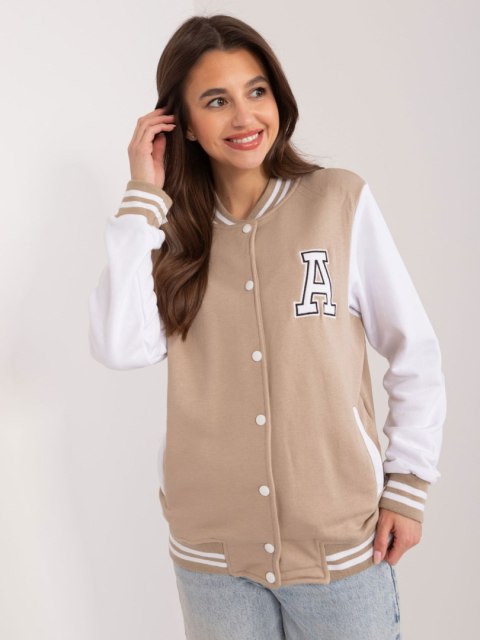 Bluza RV-BL-7670.31 beżowy S/M Bluza RV-BL-7670.31 beżowy S/M