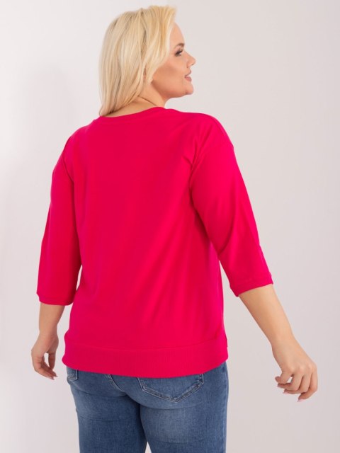 Bluzka RV-BZ-9417.69 fuksjowy Bluzka RV-BZ-9417.69 fuksjowy