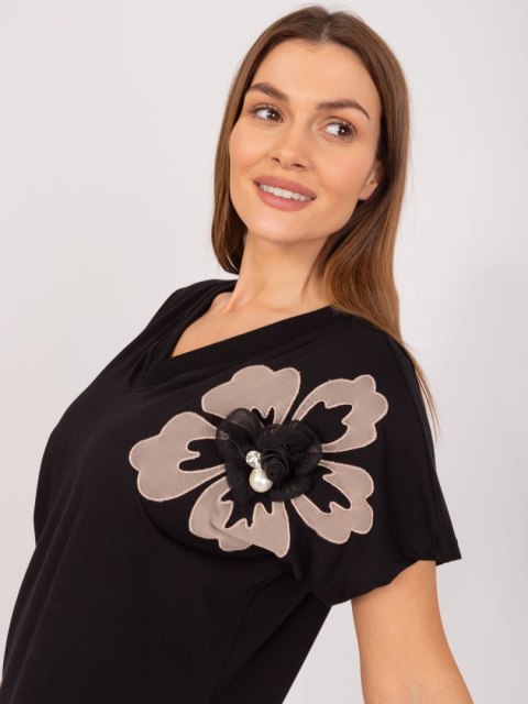 Bluzka RV-BZ-9665.44 czarny S/M Bluzka RV-BZ-9665.44 czarny S/M