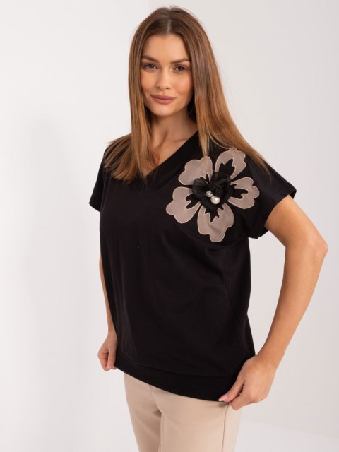 Bluzka RV-BZ-9665.44 czarny S/M Bluzka RV-BZ-9665.44 czarny S/M