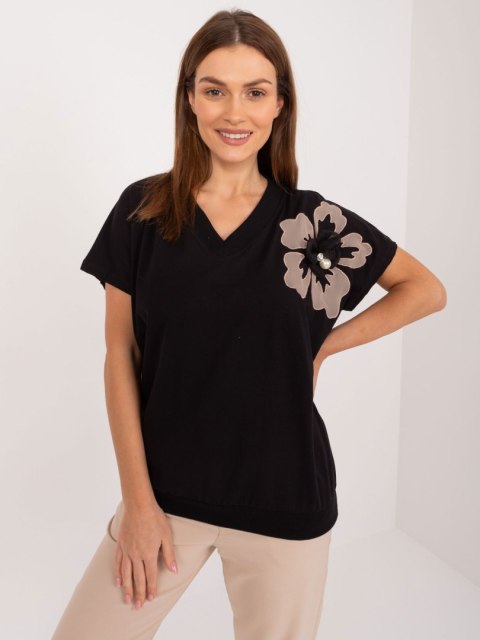 Bluzka RV-BZ-9665.44 czarny S/M Bluzka RV-BZ-9665.44 czarny S/M