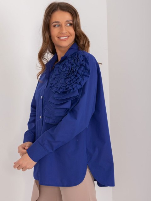 Koszula LK-KS-509612.28 kobaltowy L/XL Koszula LK-KS-509612.28 kobaltowy L/XL