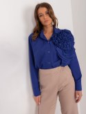 Koszula LK-KS-509612.28 kobaltowy L/XL