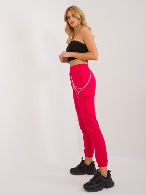 Spodnie dresowe RV-DR-9604.27 czerwony S/M Spodnie dresowe RV-DR-9604.27 czerwony S/M