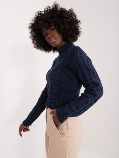 Sweter TW-SW-3001.05 granatowy M