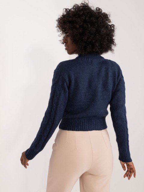 Sweter TW-SW-3001.05 granatowy M