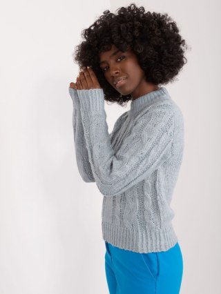 Sweter TW-SW-3001.05 mietowy XL