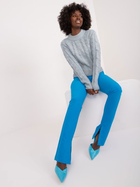 Sweter TW-SW-3001.05 mietowy XL Sweter TW-SW-3001.05 mietowy XL
