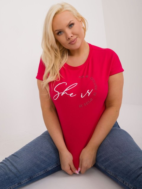 T-shirt RV-TS-9476.25 czerwony T-shirt RV-TS-9476.25 czerwony