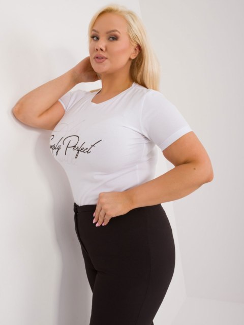 T-shirt RV-TS-9481.60 biały T-shirt RV-TS-9481.60 biały
