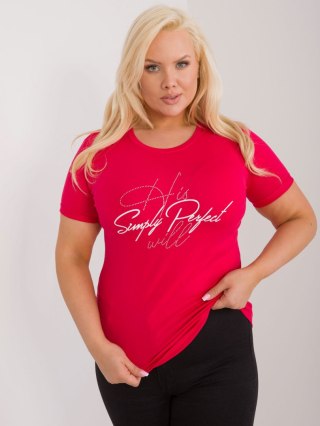 T-shirt RV-TS-9481.60 czerwony