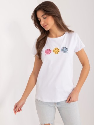 T-shirt RV-TS-9666.05X biały S/M