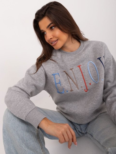 Bluza D10606BA02565C szary L