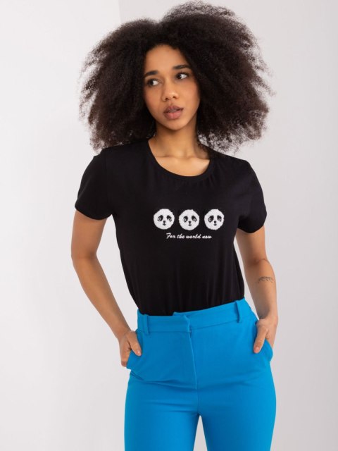 Bluzka RV-BZ-9624.70 czarny L/XL Bluzka RV-BZ-9624.70 czarny L/XL