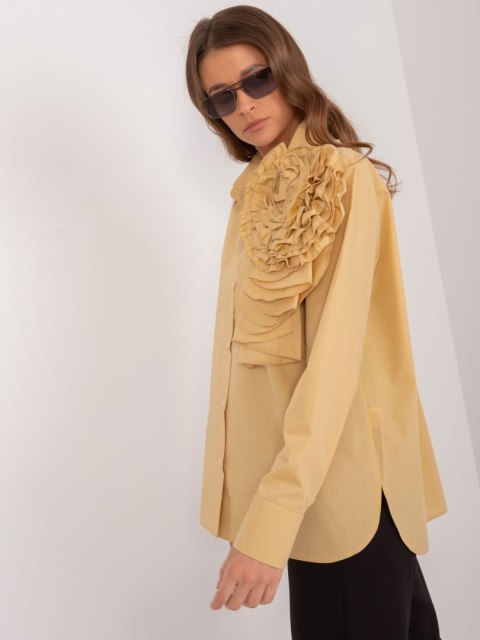 Koszula LK-KS-509612.28 ciemny żółty L/XL Koszula LK-KS-509612.28 ciemny żółty L/XL
