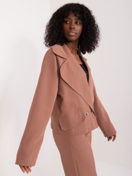 Marynarka LK-MA-509578.20 brązowy L/XL