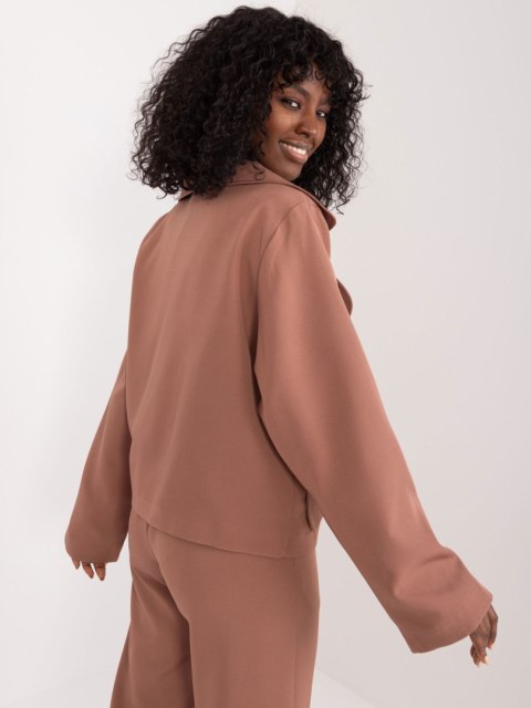 Marynarka LK-MA-509578.20 brązowy L/XL Marynarka LK-MA-509578.20 brązowy L/XL