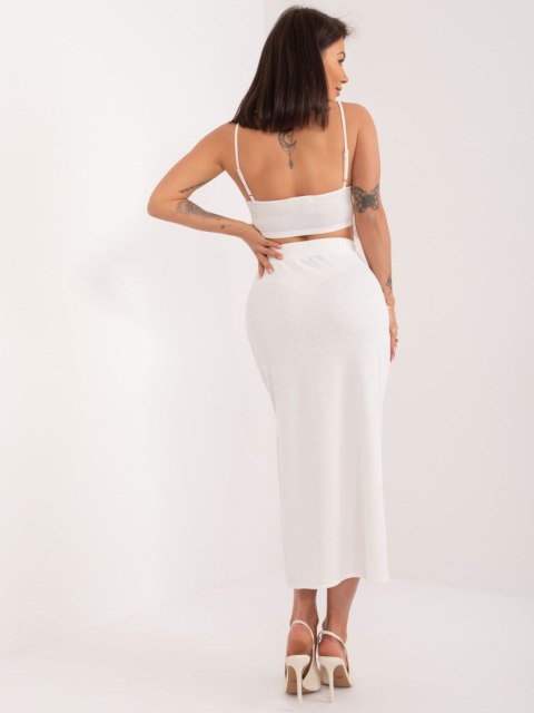 Spódnica LK-SD-509624.48 ecru S/M Spódnica LK-SD-509624.48 ecru S/M