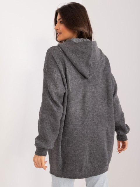 Sweter BA-SW-0563.02 ciemny szary Sweter BA-SW-0563.02 ciemny szary