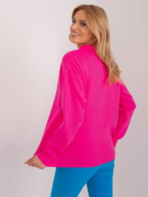 Sweter BA-SW-1493.43 fluo różowy Sweter BA-SW-1493.43 fluo różowy