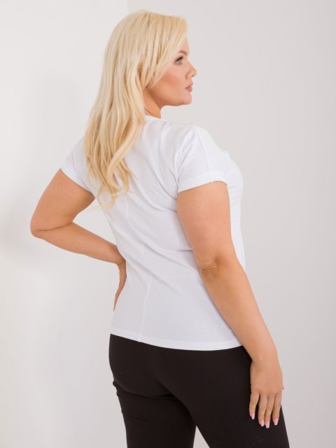 T-shirt RV-TS-9475.60 biały T-shirt RV-TS-9475.60 biały