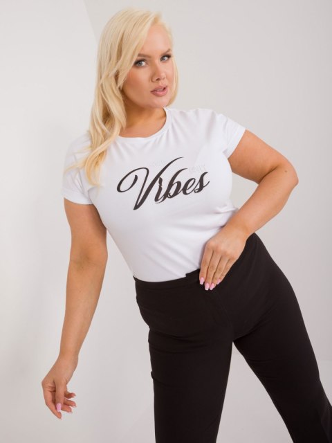 T-shirt RV-TS-9475.60 biały T-shirt RV-TS-9475.60 biały