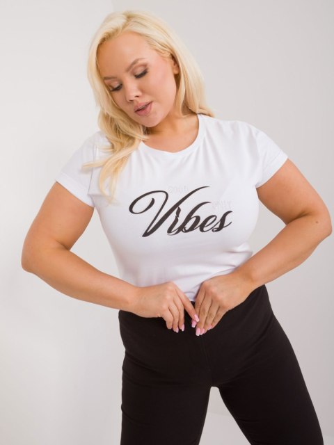 T-shirt RV-TS-9475.60 biały T-shirt RV-TS-9475.60 biały