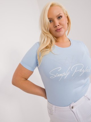 T-shirt RV-TS-9481.60 jasny niebieski