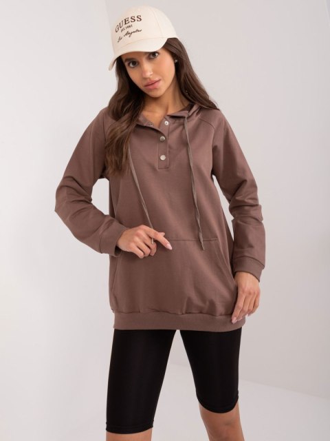 Bluza RV-BL-8269.27 brązowy Bluza RV-BL-8269.27 brązowy