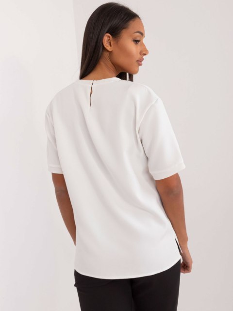 Bluzka LK-BZ-509621.81 ecru S/M Bluzka LK-BZ-509621.81 ecru S/M