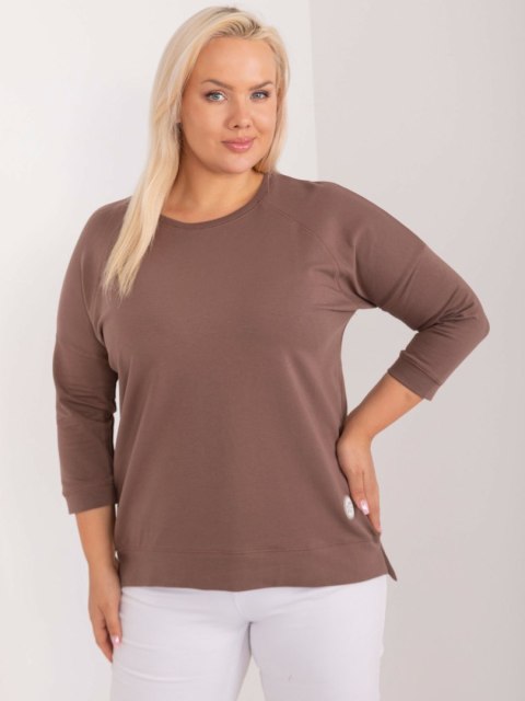 Bluzka RV-BZ-9221.95 brązowy Bluzka RV-BZ-9221.95 brązowy