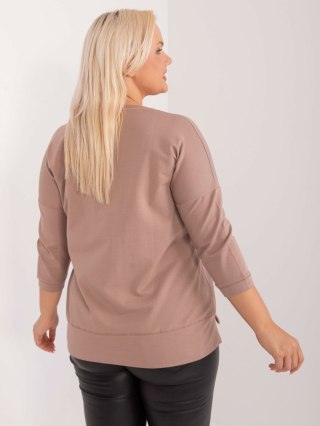 Bluzka RV-BZ-9221.95 ciemny bezowy