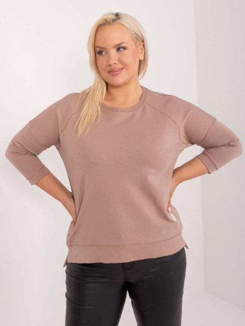 Bluzka RV-BZ-9221.95 ciemny bezowy Bluzka RV-BZ-9221.95 ciemny bezowy