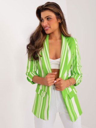 Marynarka DHJ-MA-2766.14X jasny zielony 2XL